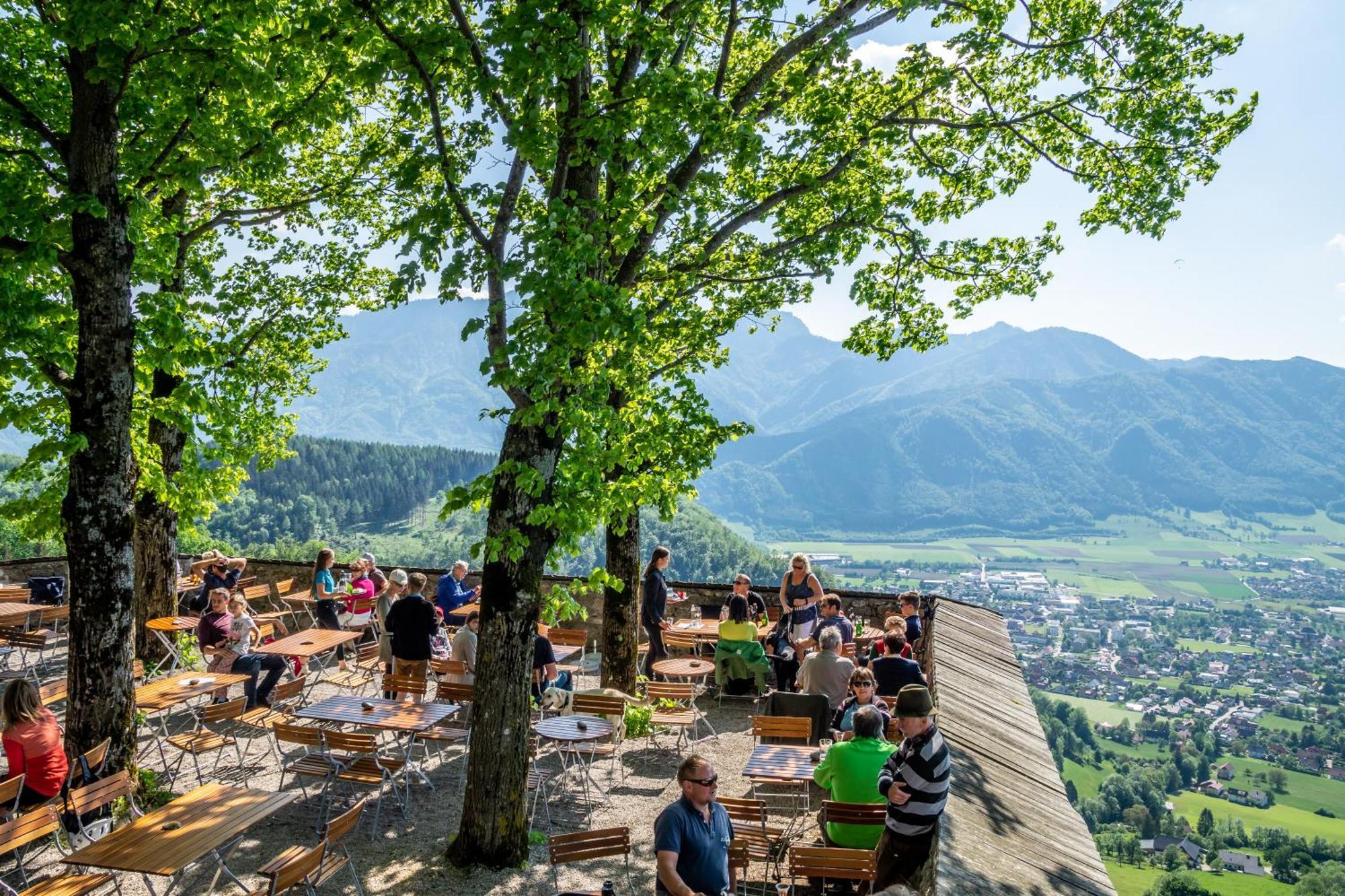 Burg Altpernstein Hotel Micheldorf in Oberösterreich Eksteriør billede