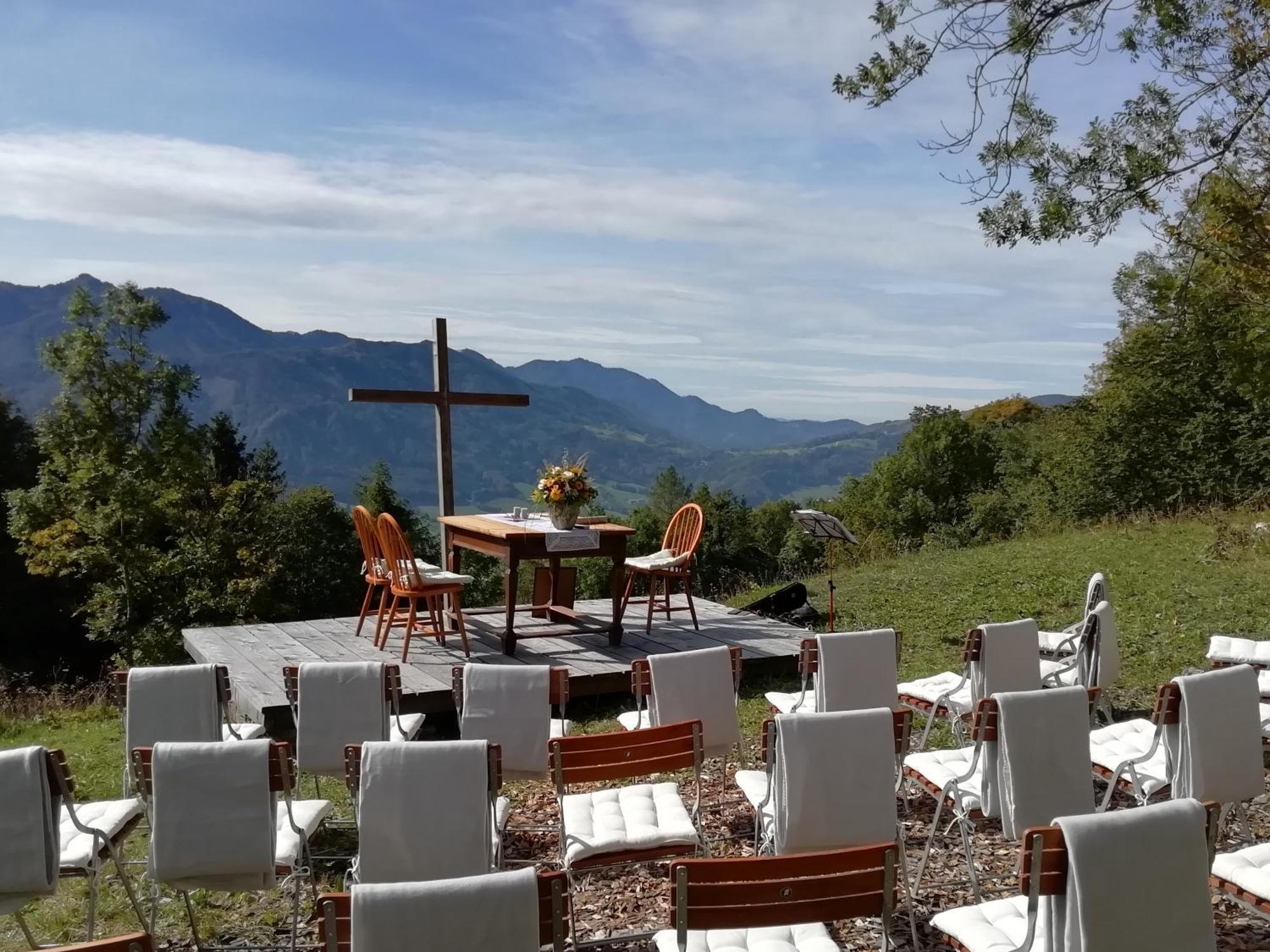 Burg Altpernstein Hotel Micheldorf in Oberösterreich Eksteriør billede